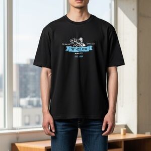 GILDAN TURNER CLASSIC MOVIES  Black T-Shirt Men’s Size Medium 3140-9